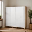 OTTO home Kleiderschrank Lund | Weiß 3