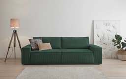 Home affaire 3-Sitzer SHERWOOD Schlafsofa | Grün