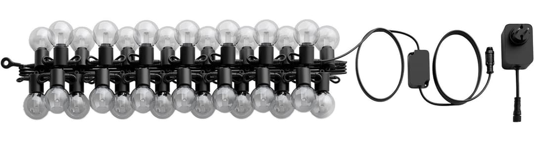 Philips Hue Festavia Globe Outdoor Lightstrip | Schwarz
