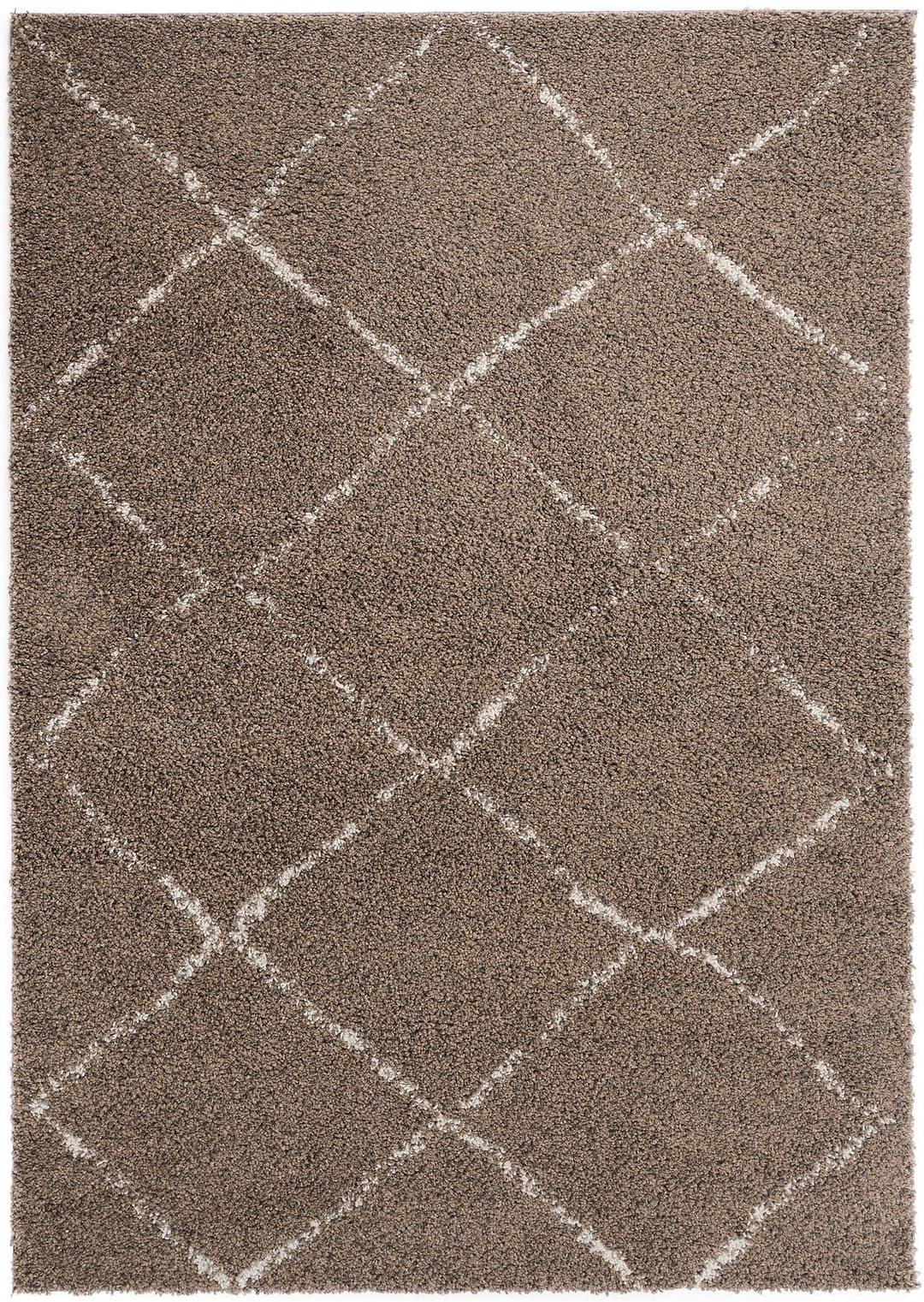 OCI DIE TEPPICHMARKE Hochflor-Teppich Stockholm | Braun