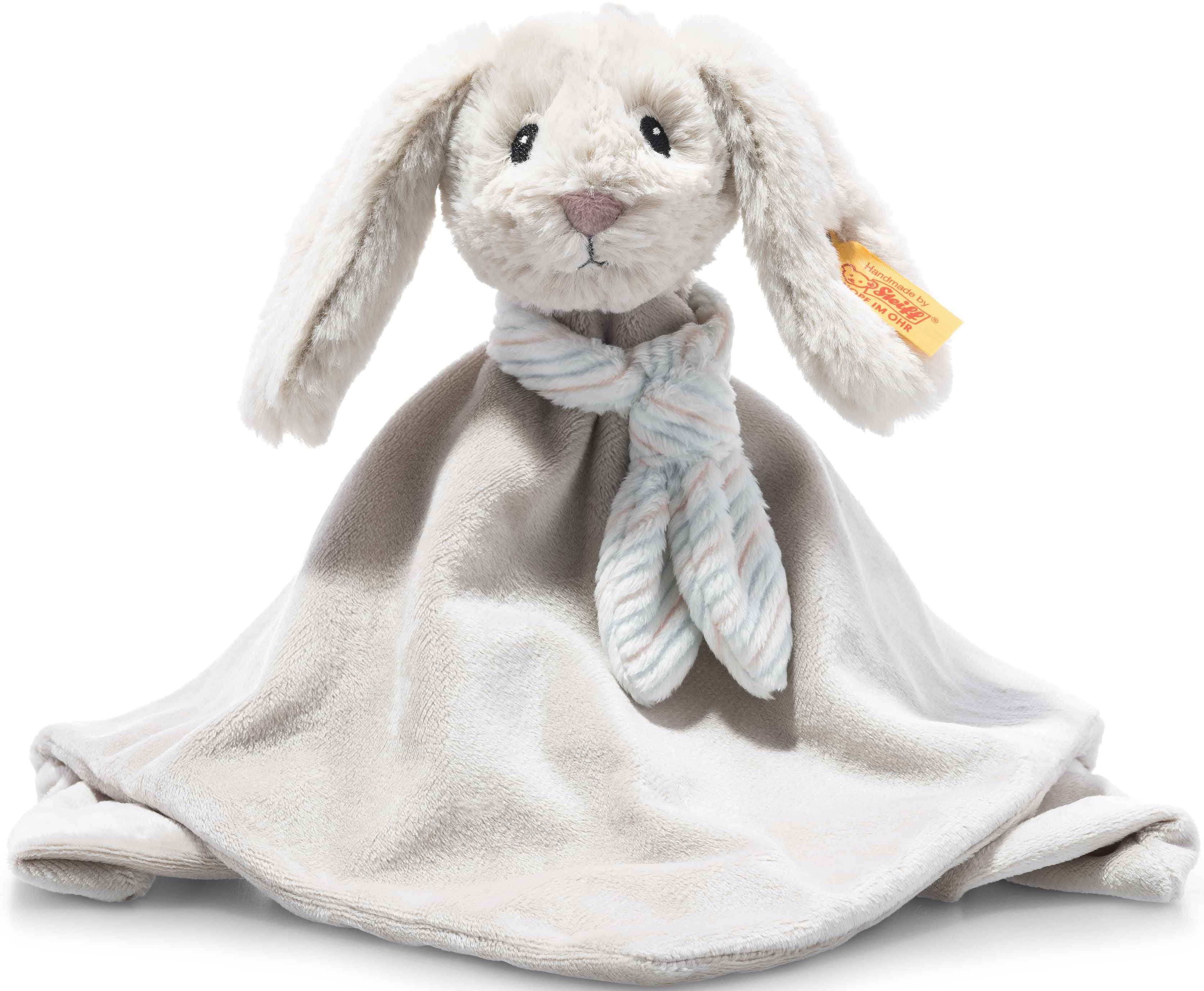 Steiff Soft Cuddly Friends Hoppie Hase Schmusetuch | Grau