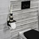 CORNAT Toilettenpapierhalter | Schwarz 5