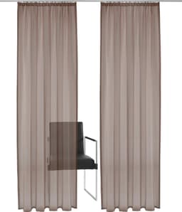 OTTO home Gardine XANA | Braun