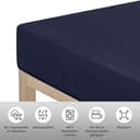 OTTO home Spannbettlaken Cremona | Blau 4