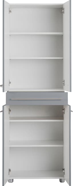 OPTIFIT Hochschrank Bern | Grau