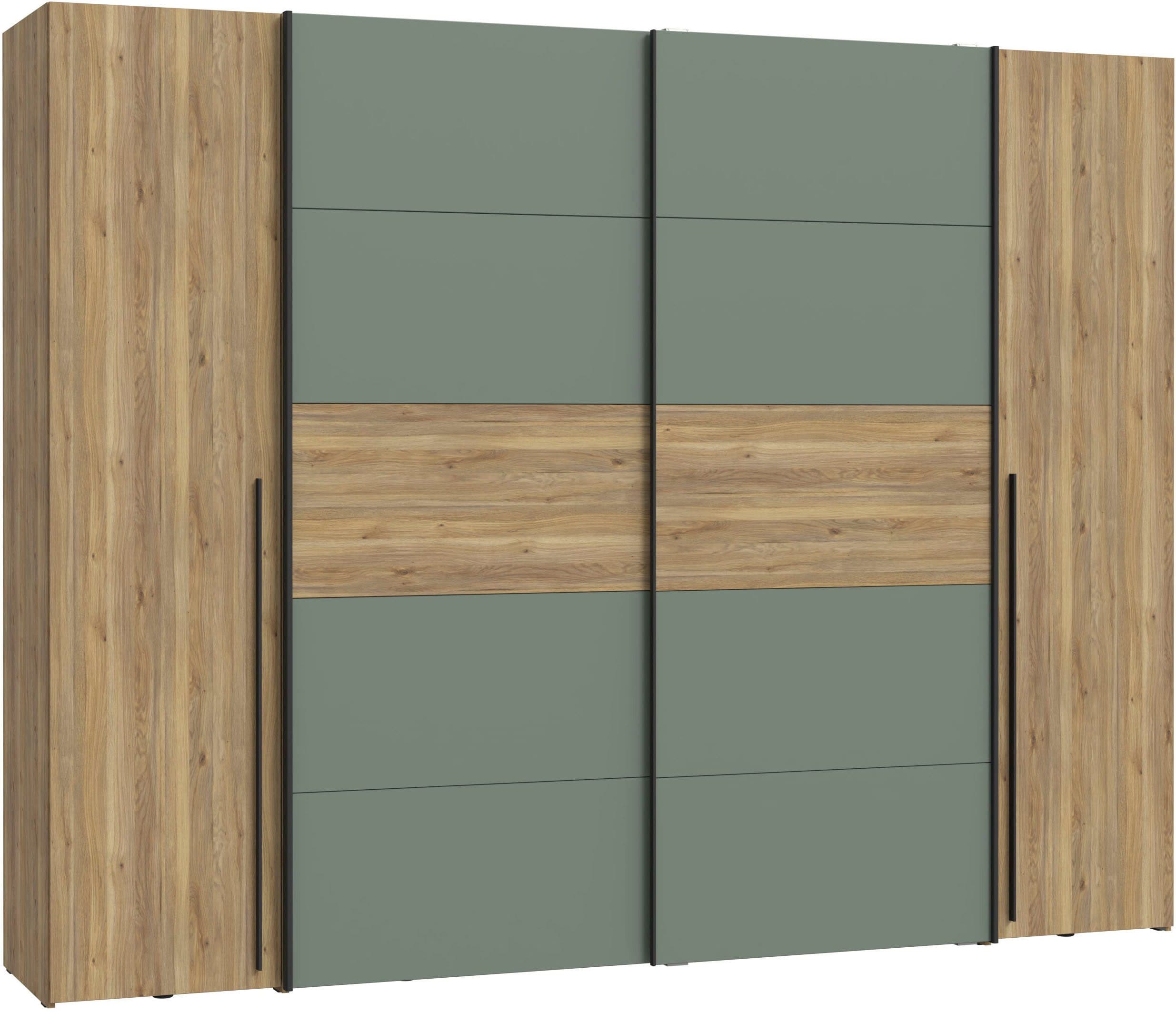 FORTE Kleiderschrank Narago | Weiß