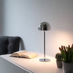 OTTO home Garrin Akku Tischleuchte | Silber