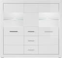 Home affaire Highboard BIANCO | Weiß