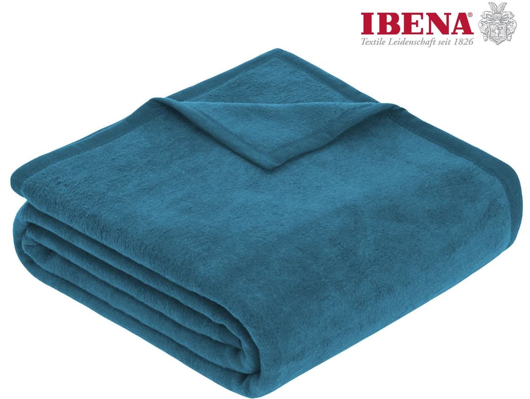 Wohndecke Luxus, IBENA | Türkis