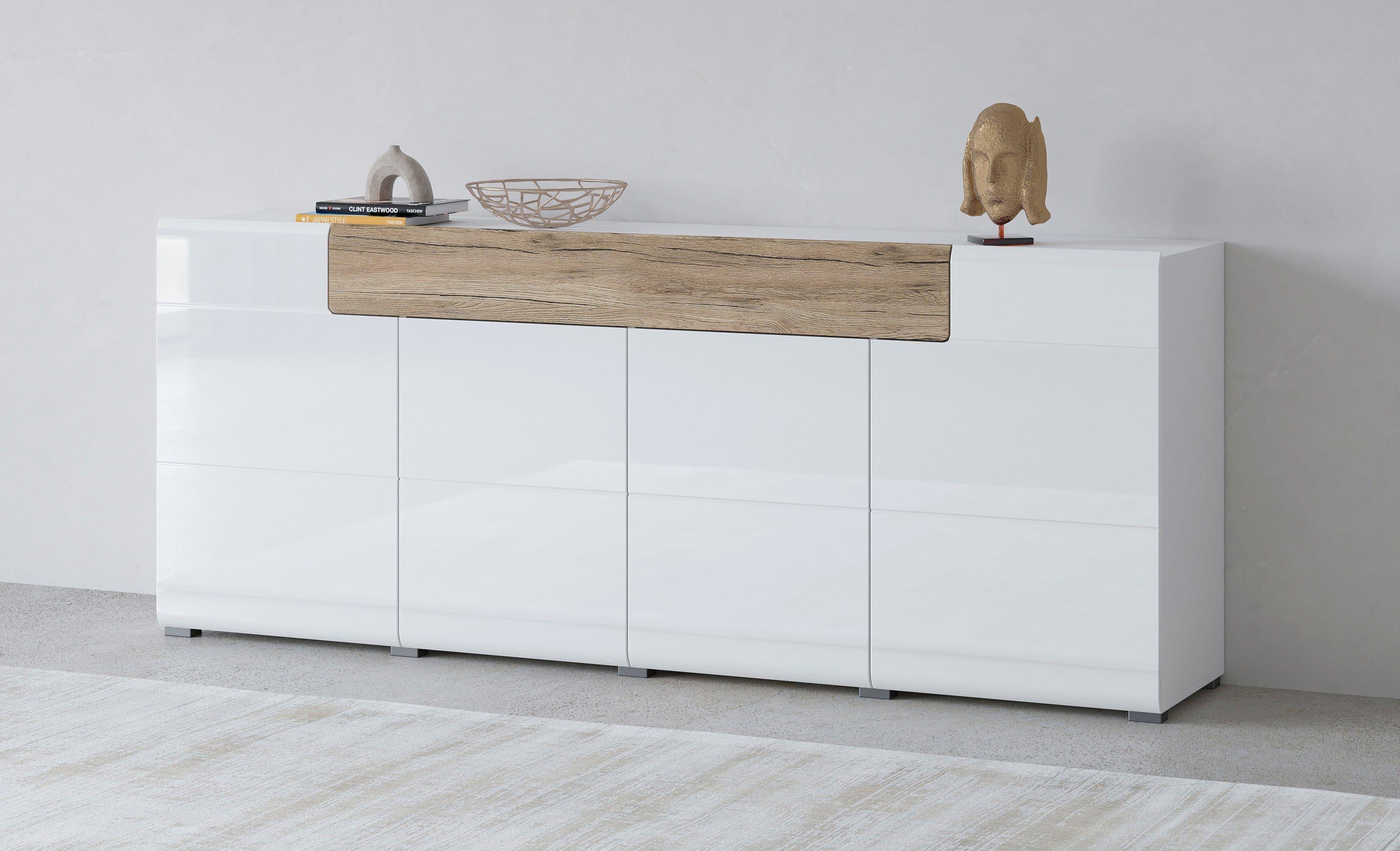 OTTO home Sideboard Toledo | Weiß