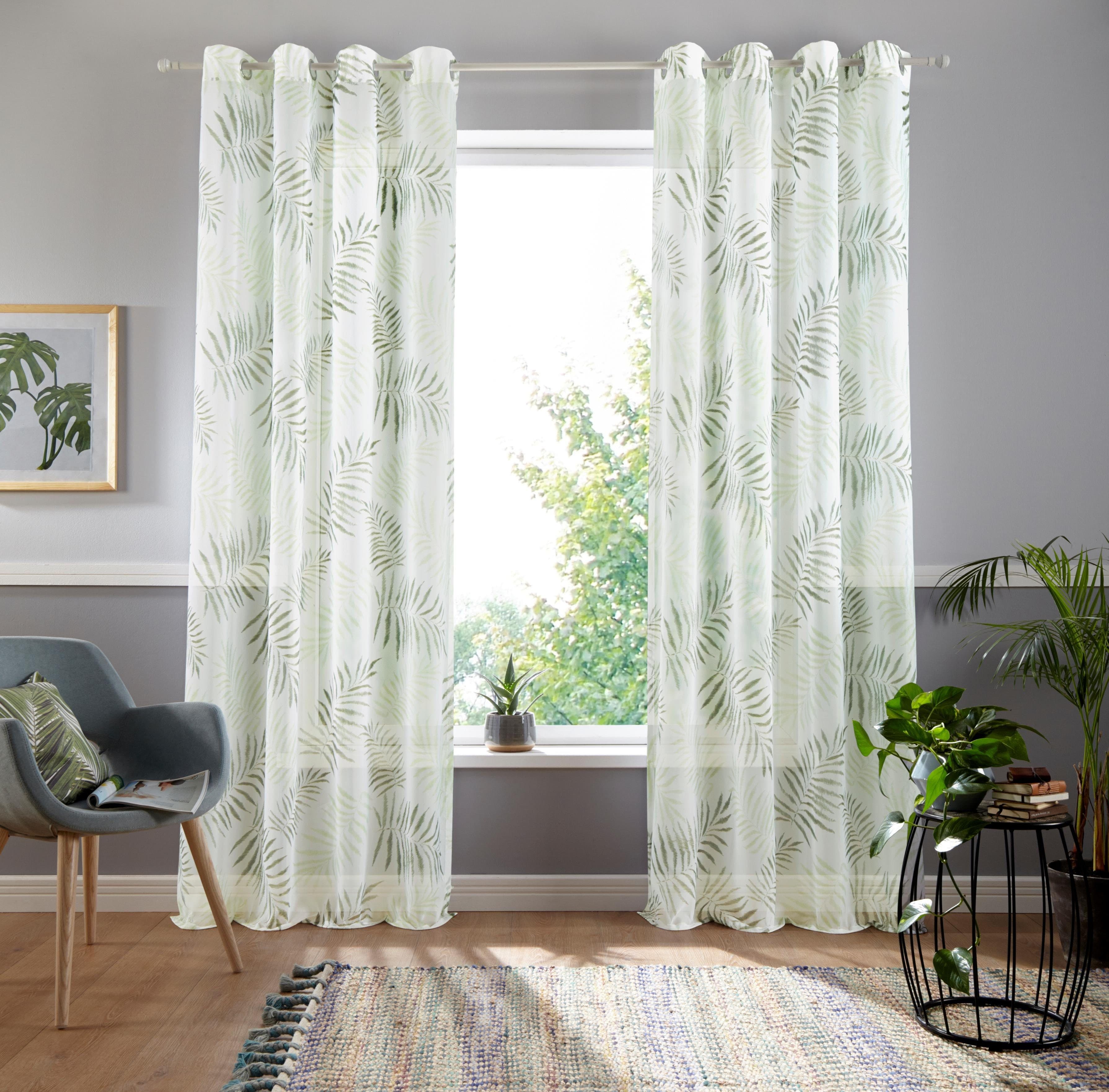 OTTO home Gardine Paula | Grün