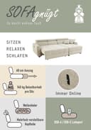 Jockenhöfer Gruppe Ecksofa Move L-Form | Grau 5
