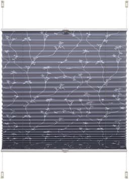 Liedeco Plissee Ranke | Grau