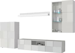 Home affaire Wohnwand Dama | Weiß