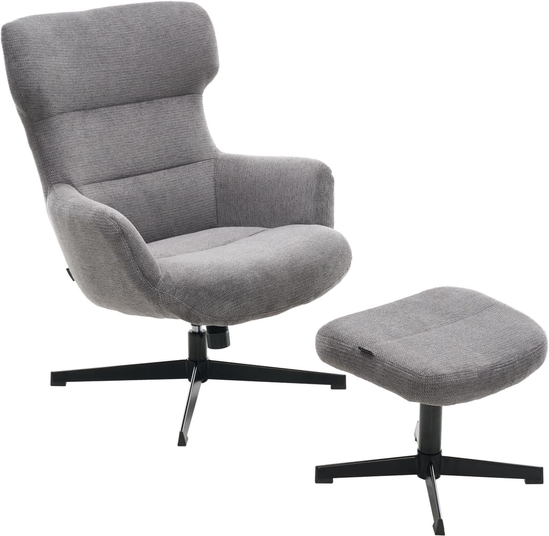 Home affaire Sessel Clarah Relaxsessel | Grau