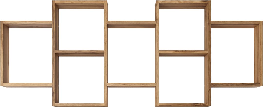Home affaire Wandboard Wandregal Trio | Holztöne