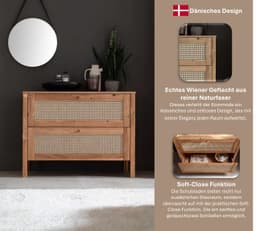 Home affaire Schubkastenkommode Hällevik | Holztöne