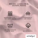 Schlafgut CASUAL Spannbettlaken | Rosa 3