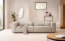 LeGer Home by Lena Gercke 3-Sitzer PIARA | Beige 2