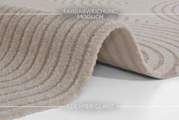 ELLE DECORATION Designteppich Panglao | Beige