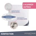 SPESSARTTRAUM Laax 3-Kammer-Kopfkissen | Weiß 5