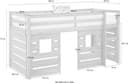 OTTO home Hochbett Alpi | Grau 5