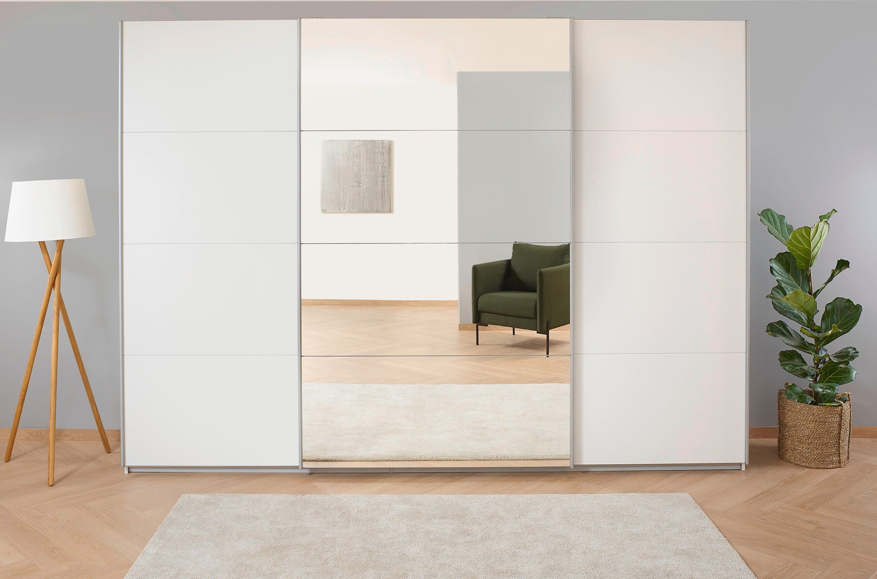 rauch Schwebetürenschrank KOLUNA | Weiß