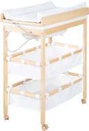 roba® Bade- und Wickelregal Baby Pool | Holztöne