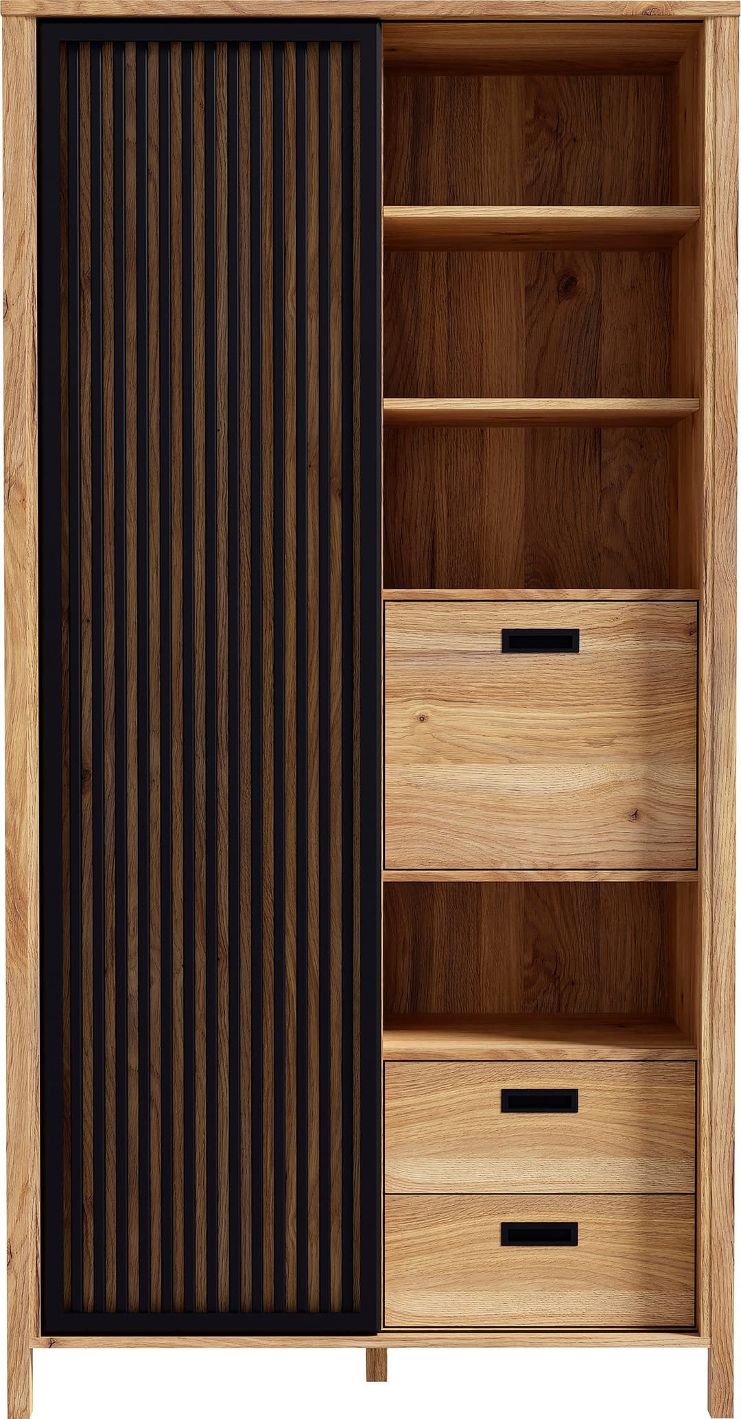 FORTE Highboard Jytana | Holztöne
