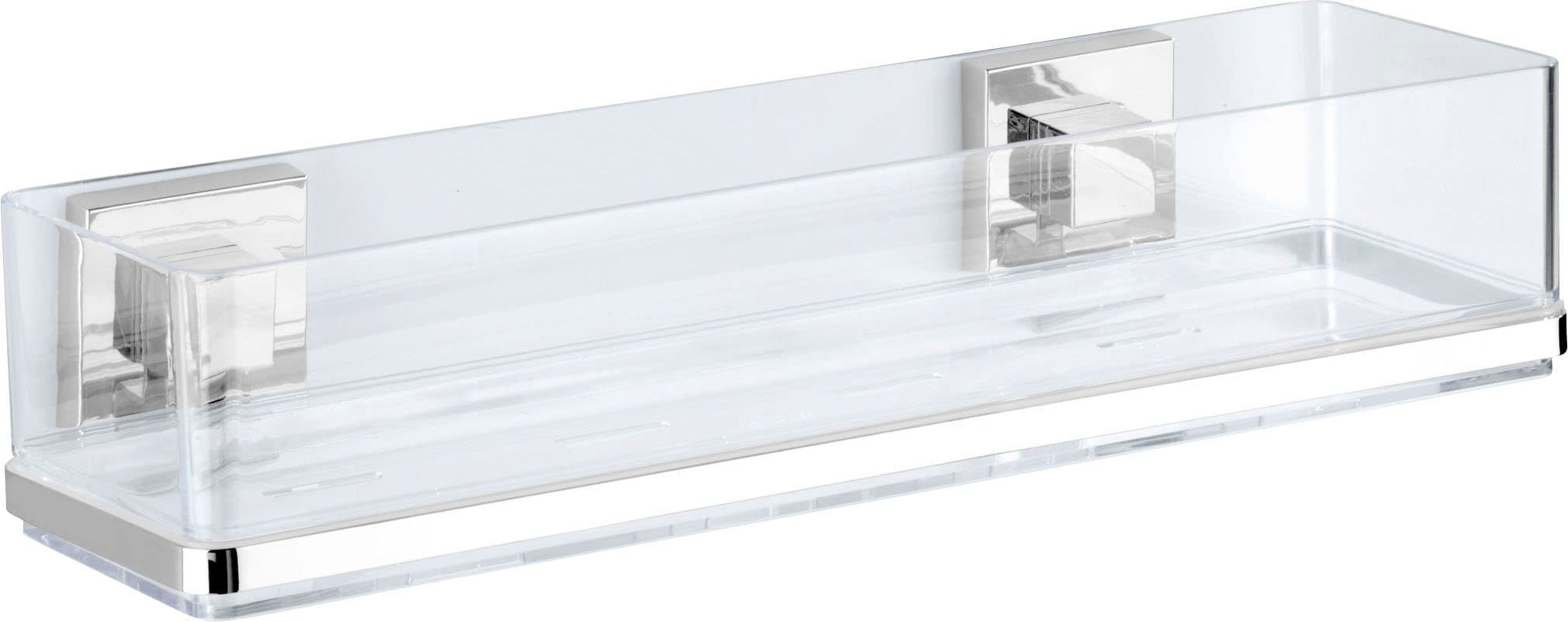 Wenko Badregal Vacuum-Loc Quadro | Silber