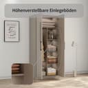 OTTO home Kleiderschrank Sylt | Grau 5