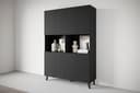 Home affaire Highboard Phuket | Schwarz
