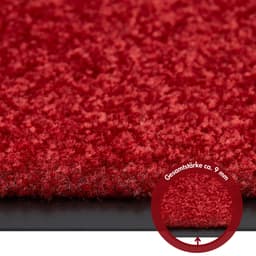 Andiamo Super Wash & Clean Fußmatte | Rot