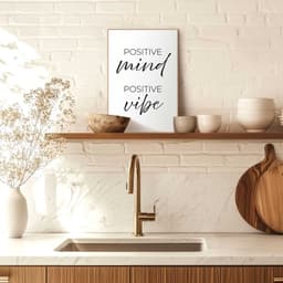 Reinders! Poster Positive Vibes | Schwarz