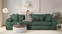 Home affaire Big-Sofa Soft&Cosy XXL | Grün 2