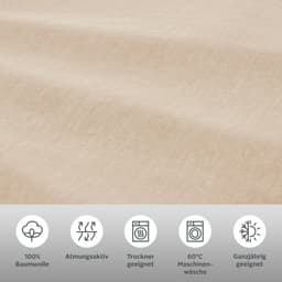 Bruno Banani Wendebettwäsche Merlin | Beige