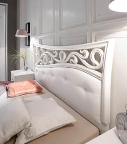 Home affaire Polsterbett Soler | Weiß