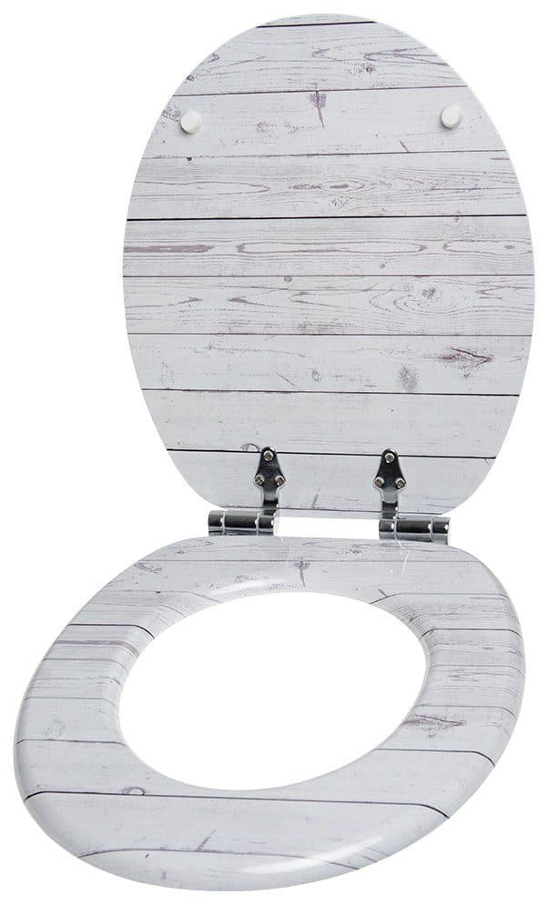 Sanilo WC-Sitz Timber | Grau