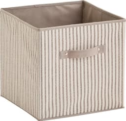 Zeller Present Aufbewahrungsbox Stripes | Beige