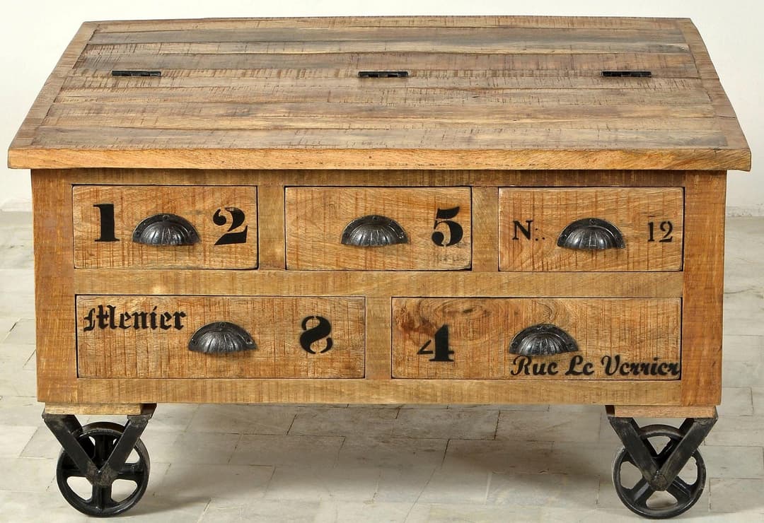 SIT Couchtisch Rustic | Holztöne
