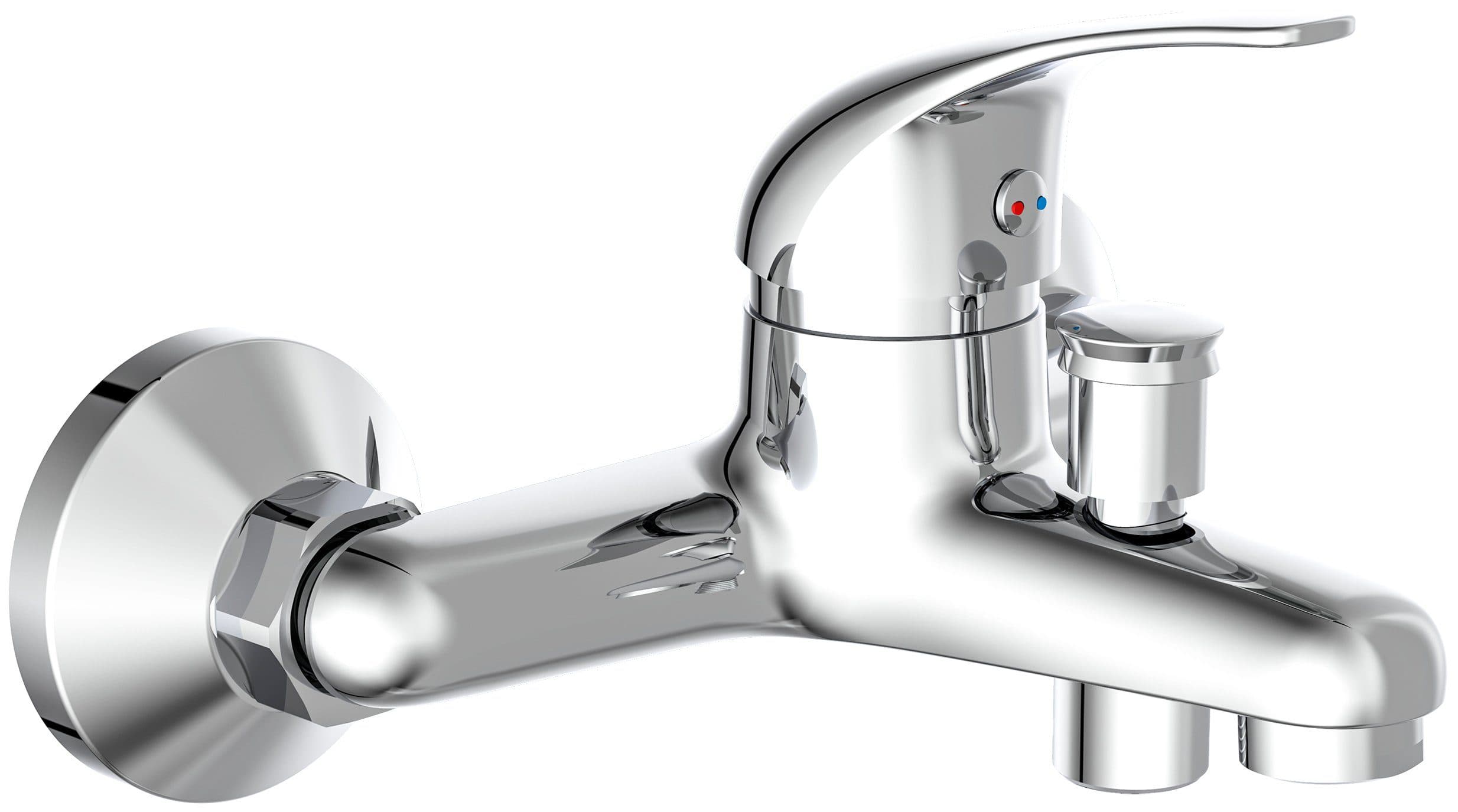 Schütte Wannenarmatur ATHOS PLUS | Silber