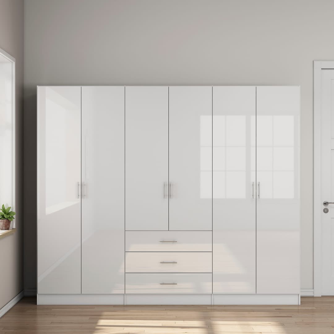 OTTO home Kleiderschrank Trento | Weiß