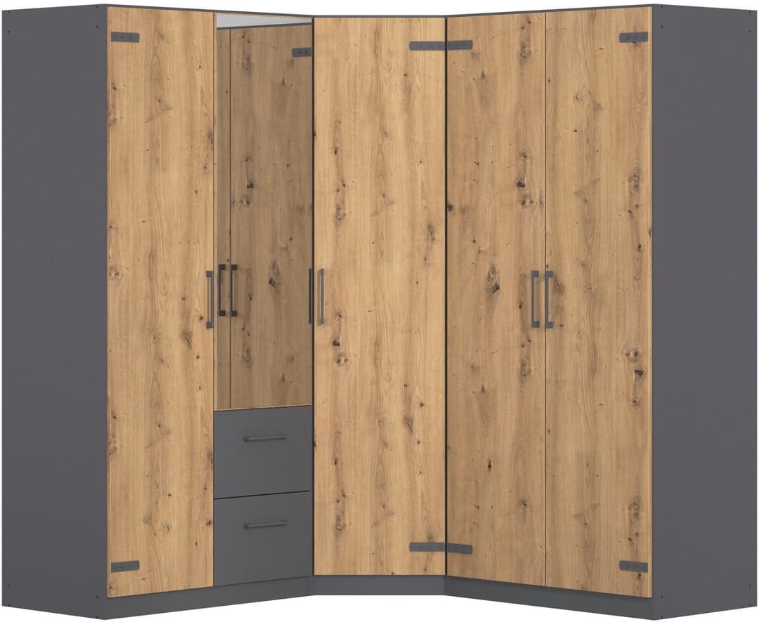 rauch Schrank-Set Holmes | Holztöne