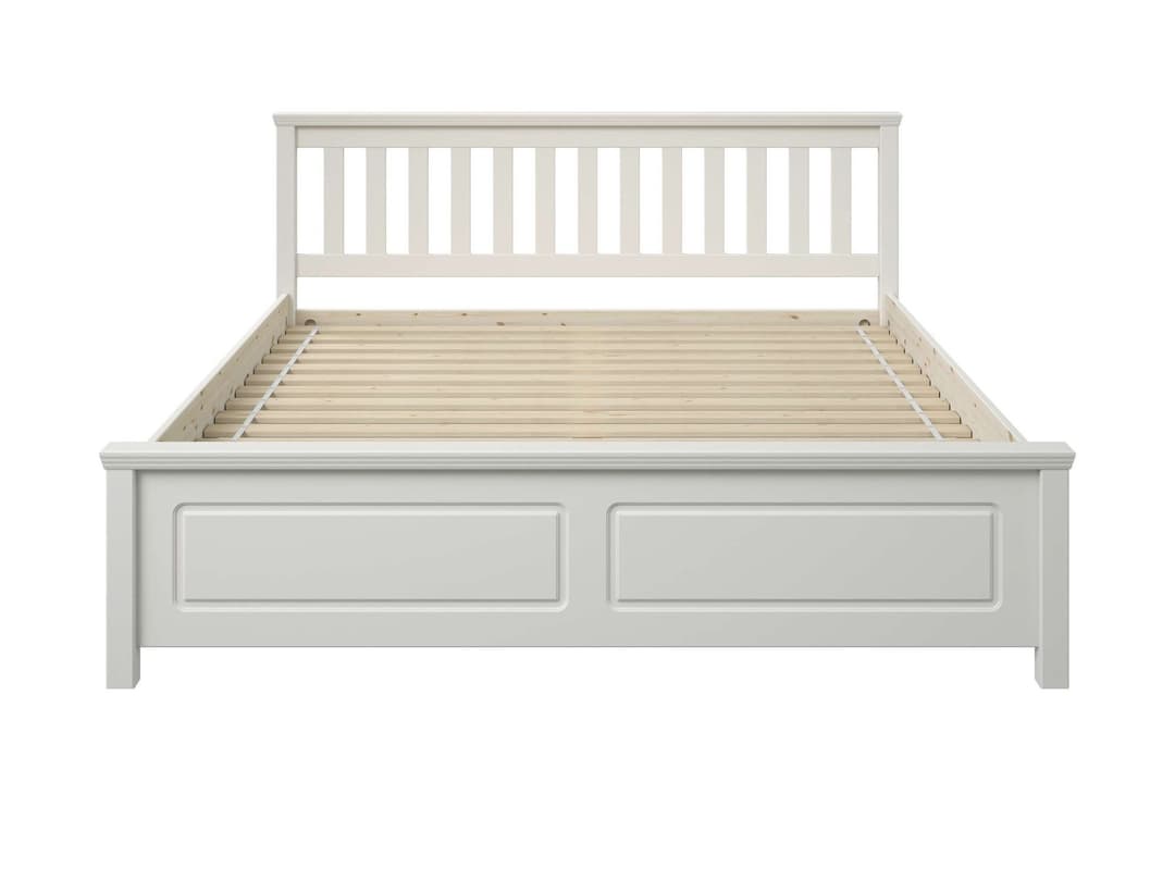 Bett Fredegard | Weiß