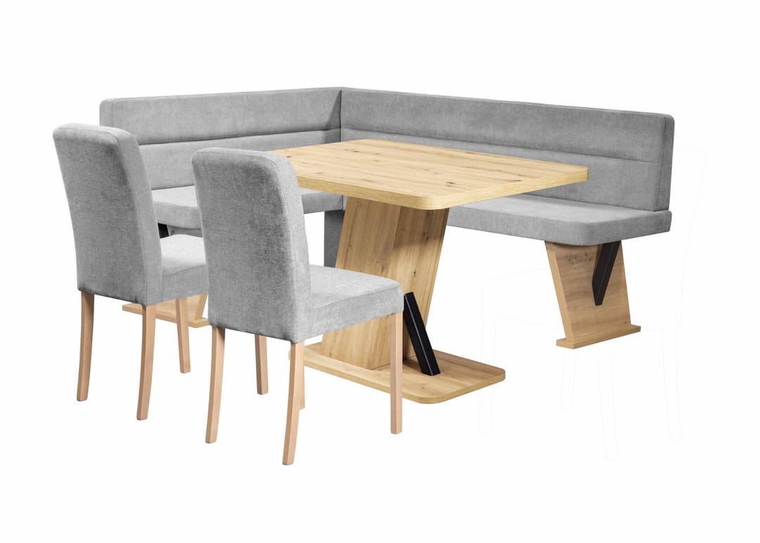 Home affaire Eckbankgruppe Laros | Grau