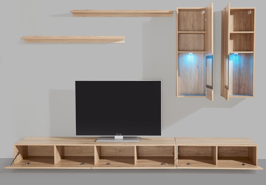 OTTO home Wohnwand Baros | Holztöne