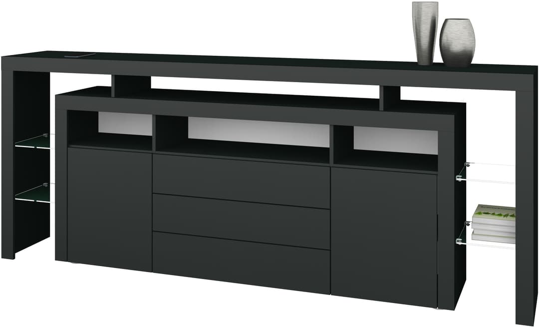 borchardt Möbel Sideboard Rosario | Schwarz