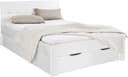 rauch Bett Einzelbett Doppelbett Stauraum FLEXX | Weiß
