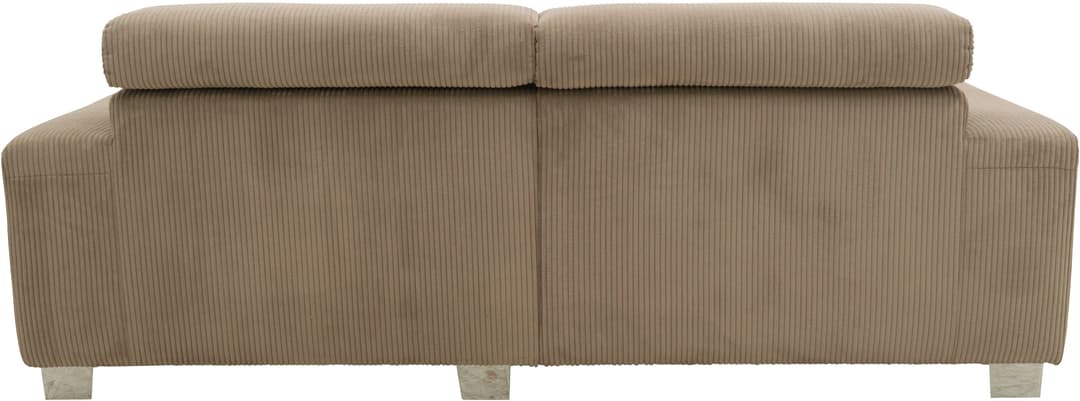 DOMO collection Ecksofa 100030 | Braun