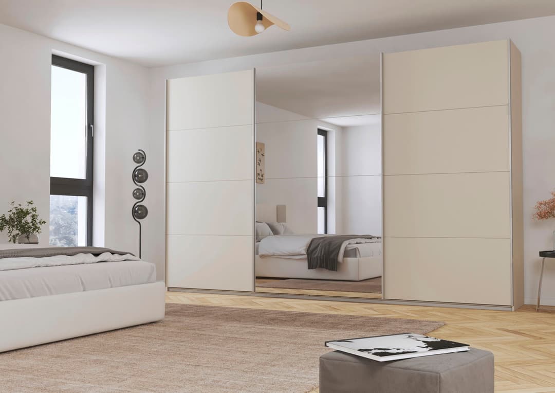 rauch Schwebetürenschrank CORTONA | Beige